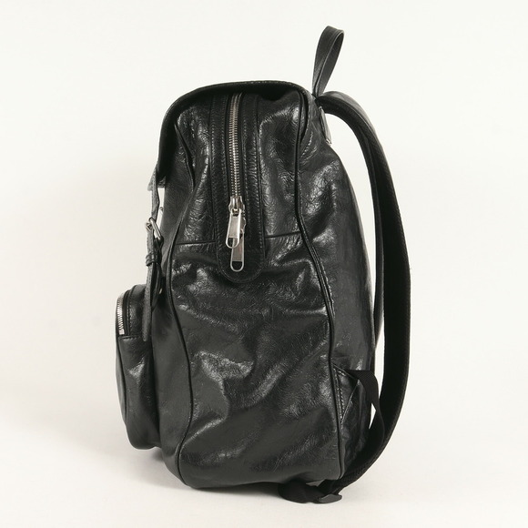 GUCCI Black Leather Backpack - Picture 2 of 4
